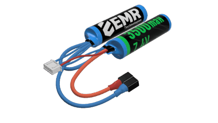 EMR 7.4V 3500mAh Lithium Ion İki Yaprak