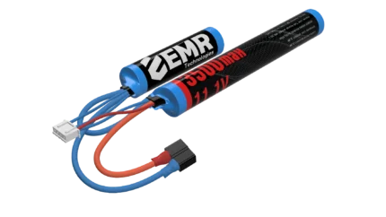 EMR 11.1V 3500mAh iki yaprak T-Plug airsoft pili