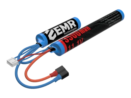 EMR 11.1V 3500mAh iki yaprak airsoft pil