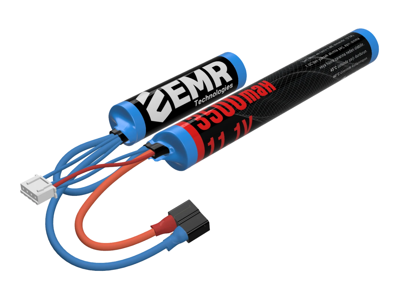 EMR 11.1V 3500mAh iki yaprak airsoft pil EMR 11.1V 3500mAh iki yaprak airsoft pil