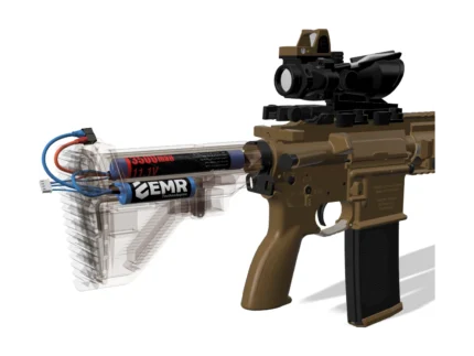 11.1V 3500mAh üç yaprak airsoft pilin HK416D ile kullanımı