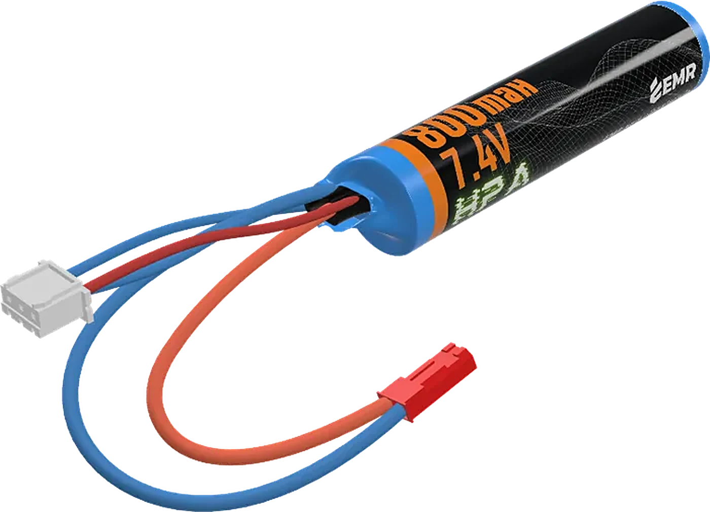 EMR 7.4V 800mAh HPA airsoft pili