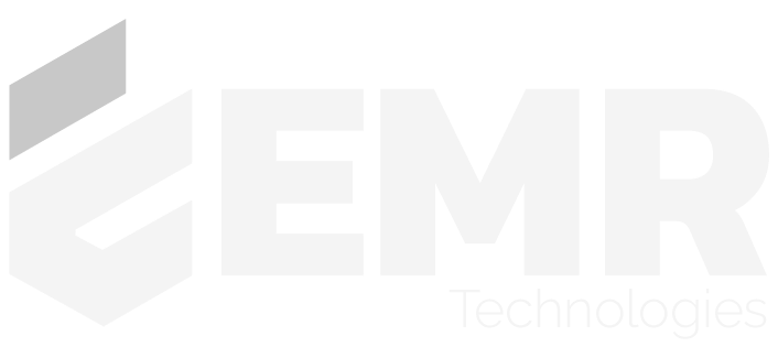 EMR Technologies logo beyaz