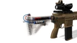 EMR 11.1V 3500mAh Li-Ion Üç Yaprak Airsoft Pil — görsel 2